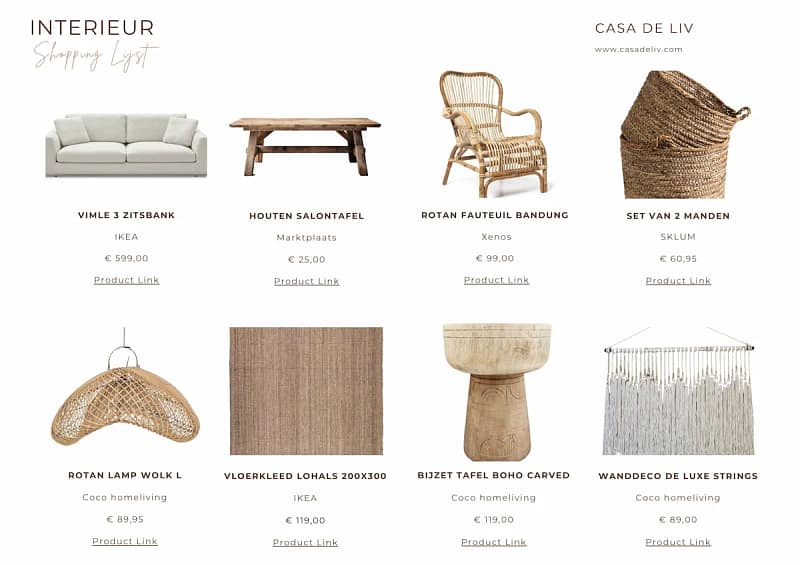 Persoonlijke Shoplijst 1 keuze-shoplijst-interieur
